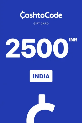 Product Image - CashtoCode 2500 INR Gift Card (India) - Digital Key