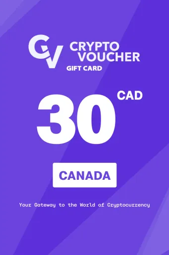 Crypto Voucher 30 CAD Gift Card (Canada) - Digital Key