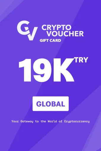 Crypto Voucher 19000 TRY Gift Card (Global) - Digital Key