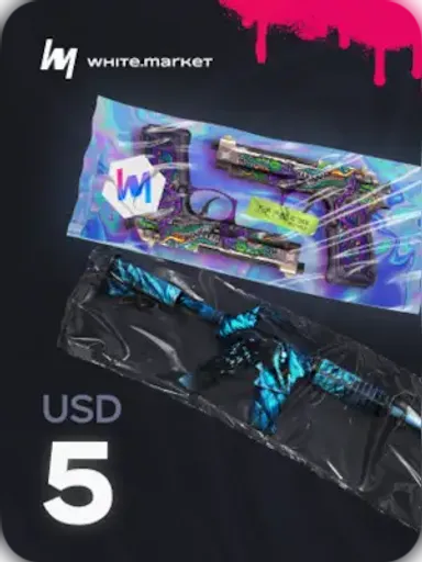 WhiteMarket 5 USD Gift Card (Global) - Digital Key