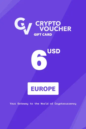 Crypto Voucher (USDC) 6 USD Gift Card (Europe) - Digital Key