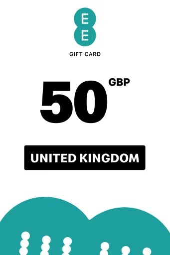 EE 50 GBP Gift Card (United Kingdom) - Digital Key