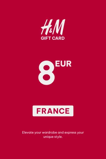 H&M 8 EUR Gift Card (France) - Digital Key
