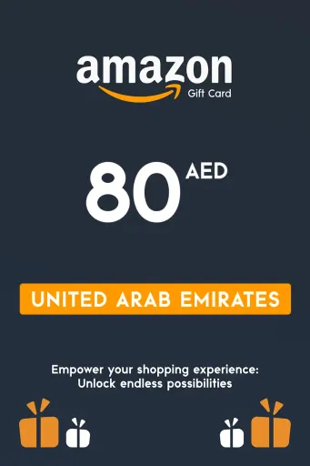 Amazon 80 AED Gift Card (United Arab Emirates) - Digital Key