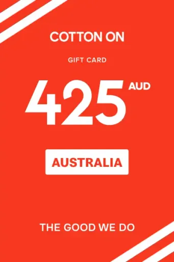 Cotton On Group 425 AUD Gift Card (Australia) - Digital Key