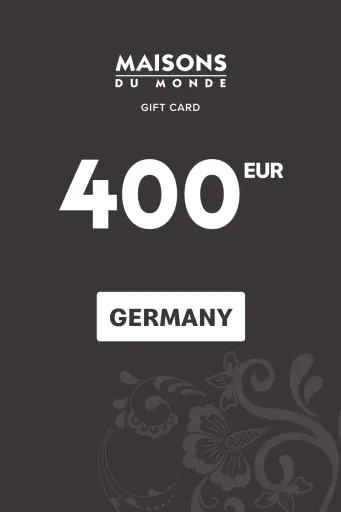 Maisons du Monde 400 EUR Gift Card (Germany) - Digital Key