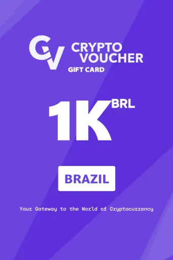 Crypto Voucher 1000 BRL Gift Card (Brazil) - Digital Key