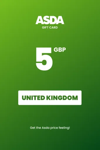 ASDA 5 GBP Gift Card (United Kingdom) - Digital Key