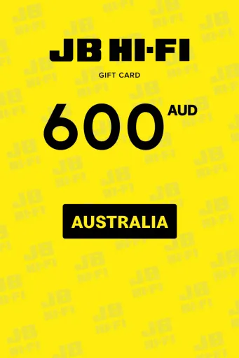 Product Image - JB HI-FI 600 AUD Gift Card (Australia) - Digital Key