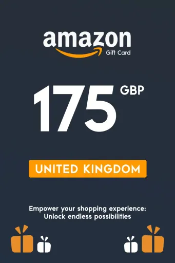 Amazon 175 GBP Gift Card (United Kingdom) - Digital Key