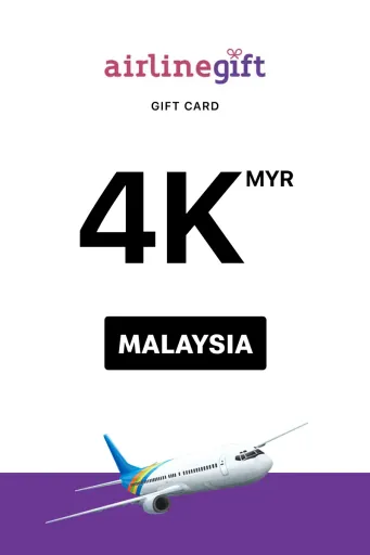 Airline Gift 4000 MYR Gift Card (Malaysia) - Digital Key