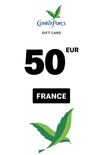 Center Parcs 50 EUR Gift Card (France) - Digital Key