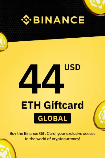 Binance (ETH) 44.5 USD Gift Card (Global) - Digital Key