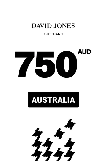David Jones 750 AUD Gift Card (Australia) - Digital Key
