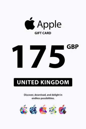 Apple 175 GBP Gift Card (United Kingdom) - Digital Key