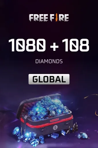 Product Image - Garena Free Fire - 1080 + 108 Diamonds (Global) - Digital Key
