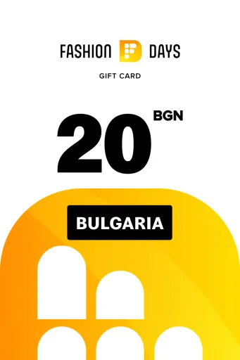 Fashion Days 20 BGN Gift Card (Bulgaria) - Digital Key