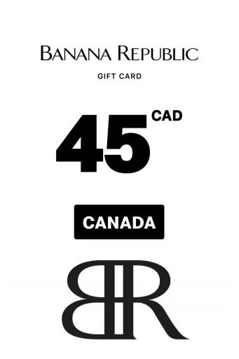 Banana Republic 45 CAD Gift Card (Canada) - Digital Key