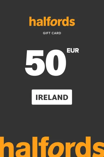 Halfords 50 EUR Gift Card (Ireland) - Digital Key