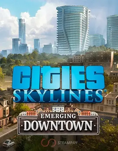 Cities Skylines - Content Creator Pack - Emerging Downtown DLC (Europe) (PC / Mac / Linux) - Steam - Digital Key