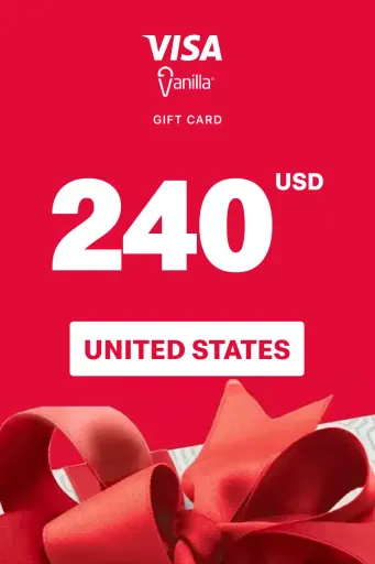 Vanilla Visa 240 USD Gift Card (United States) - Digital Key