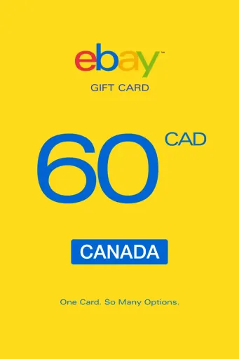 eBay 60 CAD Gift Card (Canada) - Digital Key