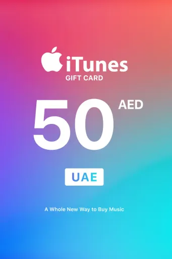 Apple iTunes 50 AED Gift Card (United Arab Emirates) - Digital Key