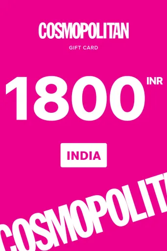 Cosmopolitan 1800 INR Gift Card (India) - Digital Key