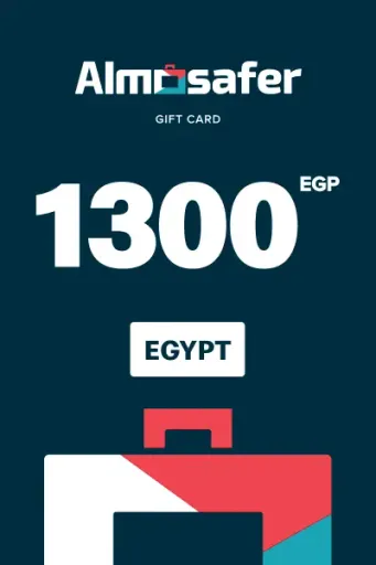 Almosafer 1300 EGP Gift Card (Egypt) - Digital Key
