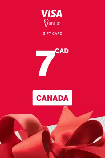 Vanilla Visa 7 CAD Gift Card (Canada) - Digital Key