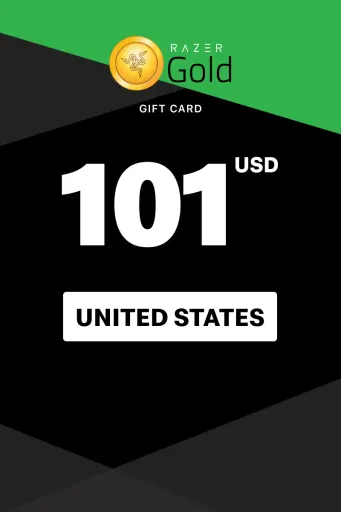 Razer Gold 101 USD Gift Card (United States) - Digital Key