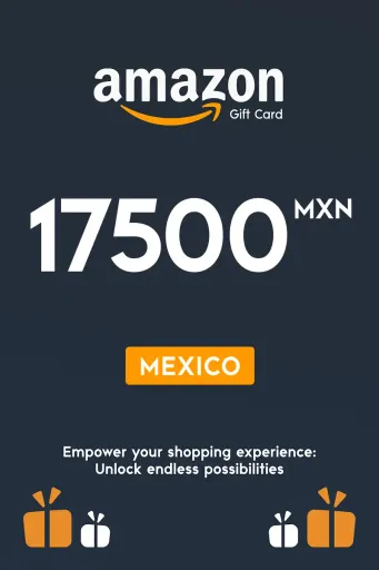 Amazon 17500 MXN Gift Card (Mexico) - Digital Key