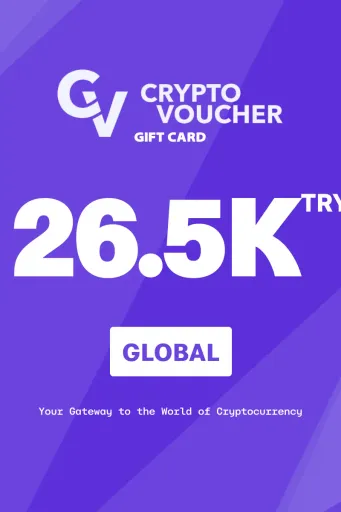 Crypto Voucher 26500 TRY Gift Card (Global) - Digital Key