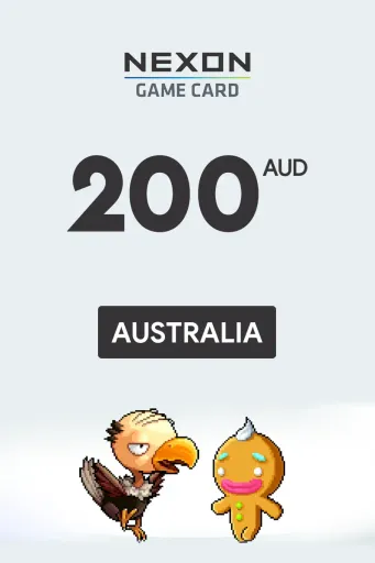 Nexon Game Card 200 AUD Gift Card (Australia) - Digital Key