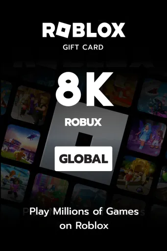 Roblox - 8000 Robux (Global) - Digital Key