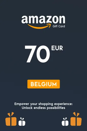 Amazon 70 EUR Gift Card (Belgium) - Digital Key