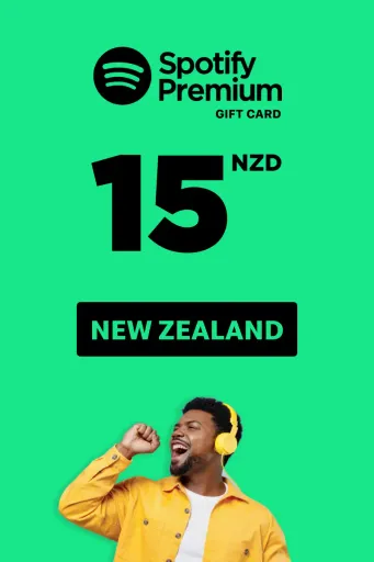 Spotify 15 NZD Gift Card (New Zealand) - Digital Key