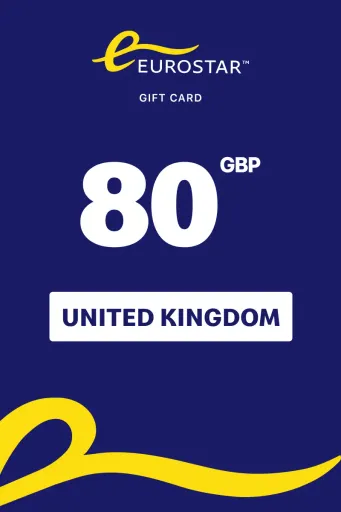 Eurostar 80 GBP Gift Card (United Kingdom) - Digital Key