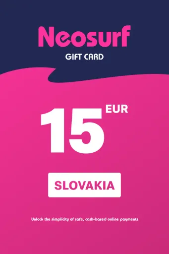 Neosurf 15 EUR Gift Card (Slovakia) - Digital Key