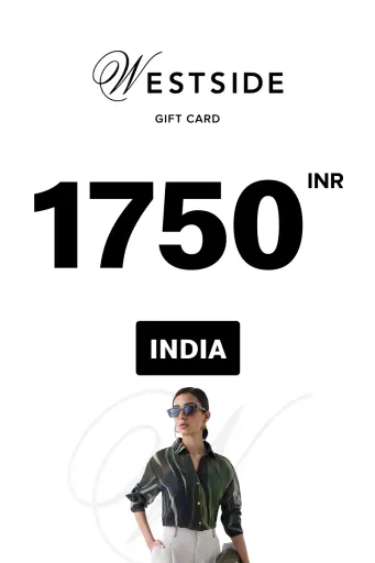 Westside 1750 INR Gift Card (India) - Digital Key