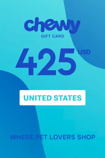 Chewy 425 USD Gift Card (United States) - Digital Key