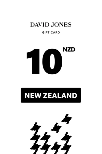 David Jones 10 NZD Gift Card (New Zealand) - Digital Key