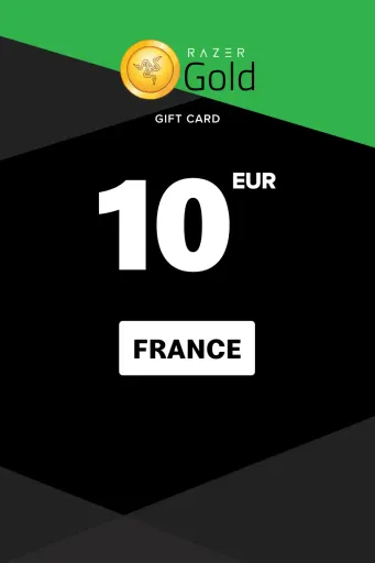 Razer Gold 10 EUR Gift Card (France) - Digital Key