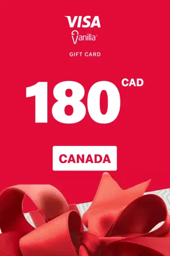 Vanilla Visa 180 CAD Gift Card (Canada) - Digital Key