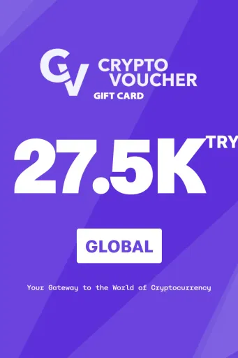 Crypto Voucher 27500 TRY Gift Card (Global) - Digital Key