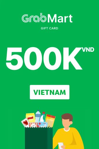 Grab Mart 500000 VND Gift Card (Vietnam) - Digital Key