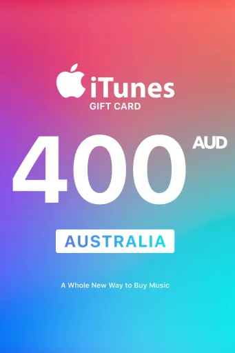 Apple iTunes 400 AUD Gift Card (Australia) - Digital Key