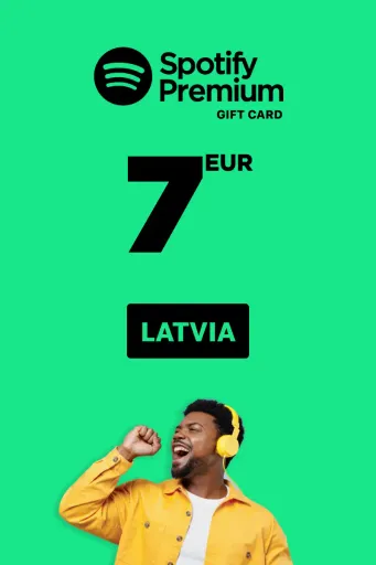 Spotify 7 EUR Gift Card (Latvia) - Digital Key