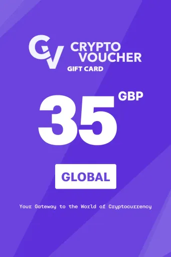 Crypto Voucher 35 GBP Gift Card (Global) - Digital Key