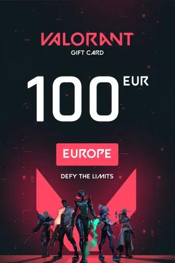 Valorant 100 EUR Gift Card (Europe) - Digital Key